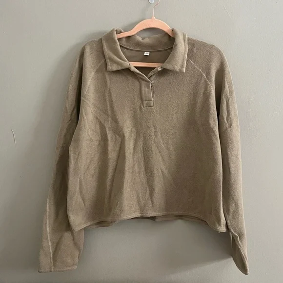 KOTN Women's Polo in Porcini Size L - Picture 2 of 7